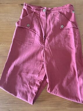 Ilana Kohn, Huxie Pants, Size 6, Pink/Red